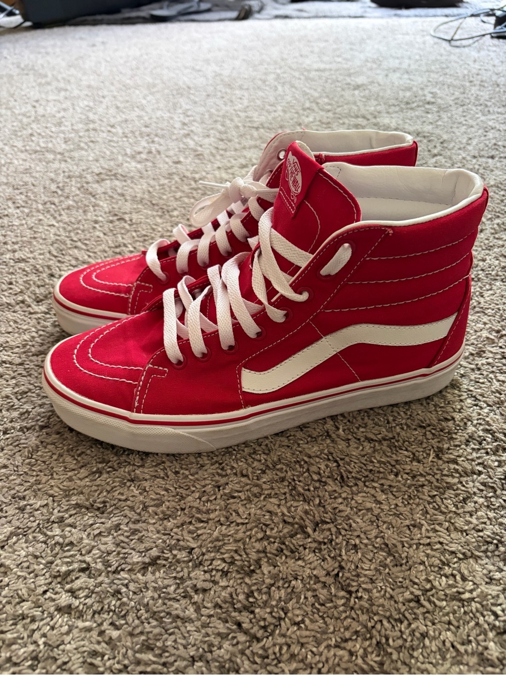 Vans Sk8-Hi Rumba Red/True White